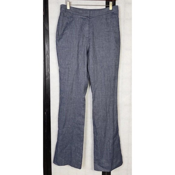 ANN MASHBURN CHAMBRAY DRESS PANT. Size: 6